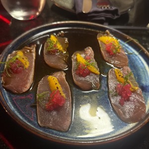 Tiradito Passion Fruit & Hamachi