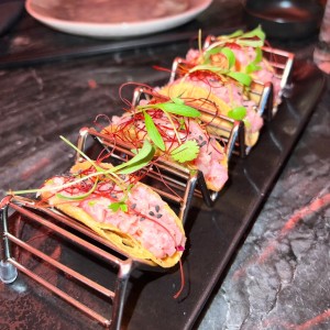 Tuna tacos