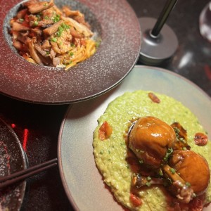 Risotto con pollo 