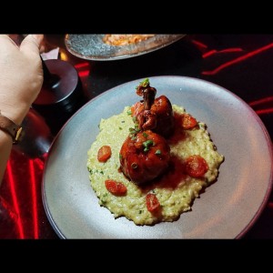 Pollo con risotto