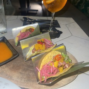 Taco de atun