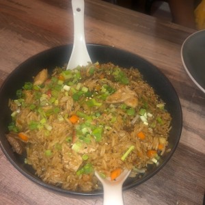 Arroz con 3 proteinas