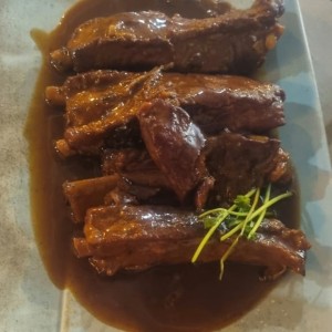 Costilla en salsa BBQ China y Coreana