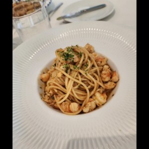 Spaghetti Al Gambero Truffato