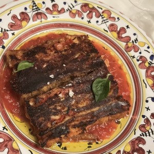 Lasagna de berengena 