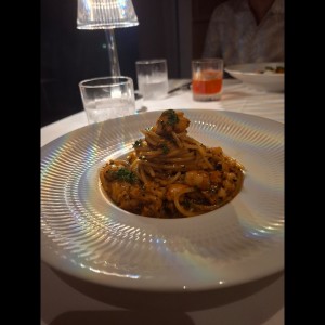 Spaghetti Al Gambero Truffato