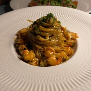Spaghetti Al Gambero Truffato