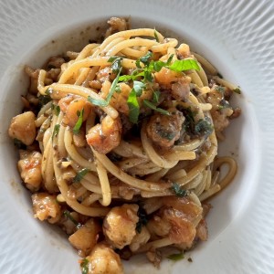 Pasta de langostino trufado