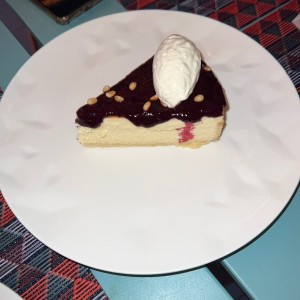 Cheesecake tostado de mascarpone