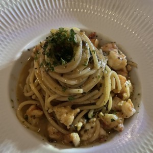 Spaghetti Al Gambero Truffato