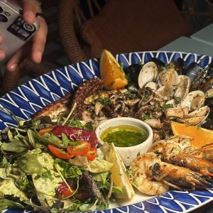 Bandeja de mariscos