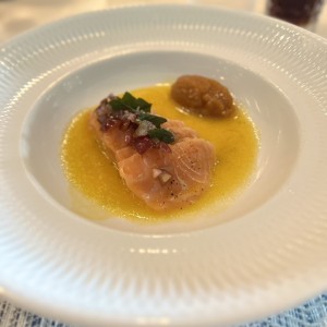 Crudo di salmone