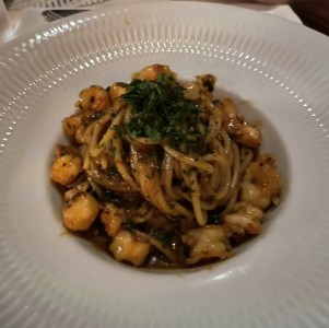 Spaghetti Al Gambero Truffato