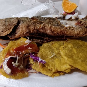 Pescado frito...