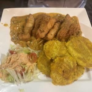 Platillos - Filete al Ajillo