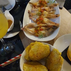 langostino a la parrilla