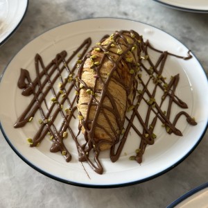 Croissant de nutella y pistacho 
