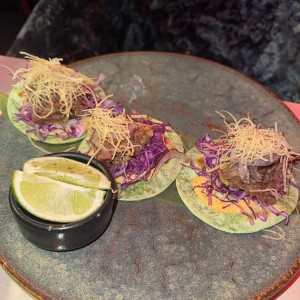 Tacos de short ribs