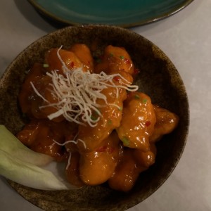 Camarones tempura