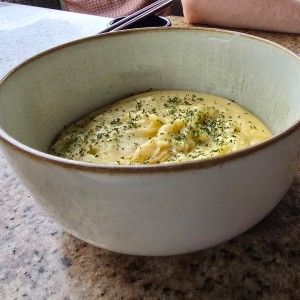 pure de papas parmesano