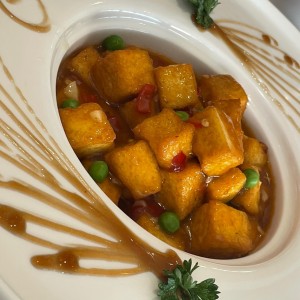 Tofu molido a la Piedra.