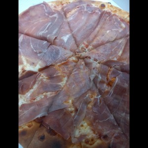 pizza proscciuto crudo