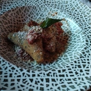 Mozzarella Fritta al Pomodoro
