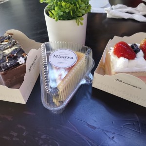 Chasscake, tiramisu y de chocolate