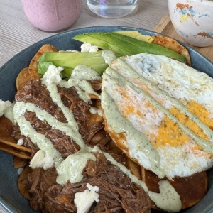 Chilaquiles barbacoa