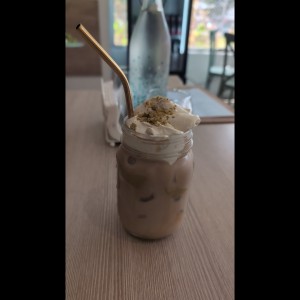 latte de pistacho frio