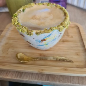 Capuchino pistacho
