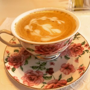 Pumpkin spice cappuccino