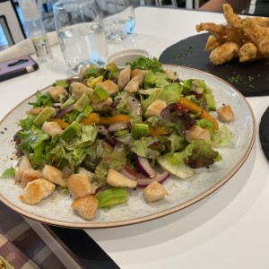 Happy garden salad