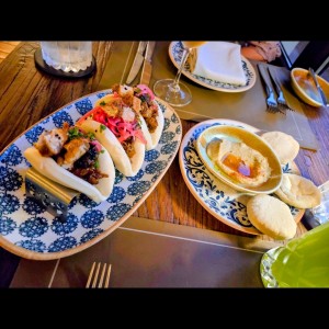 Baos de costilla estilo Hong Kong
