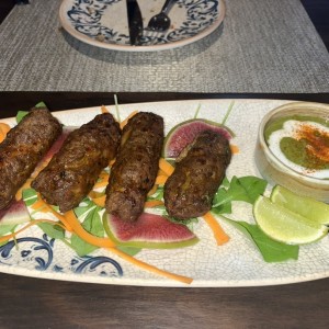 Shish kebab de cordero