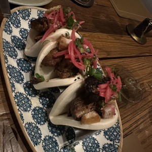 Baos de costilla estilo Hong Kong