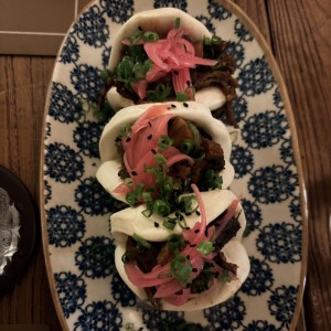 Baos de costilla estilo Hong Kong