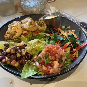 Bowl Tex Mex camarones
