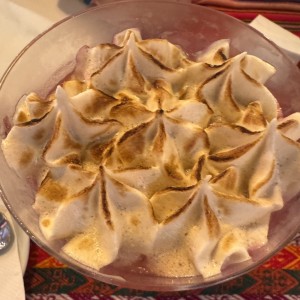 Postre - SUSPIRO LIMEÑO