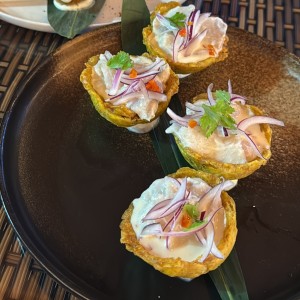 Canastas de ceviche