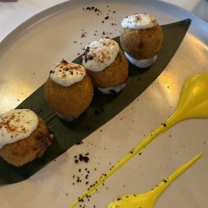 Entradas - CROQUETAS DE PESCADO