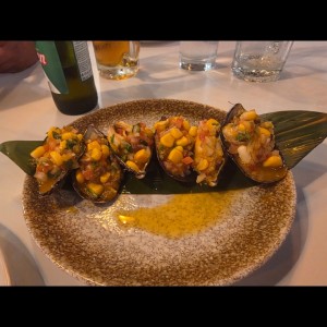 MEJILLONES A LA CHALACA