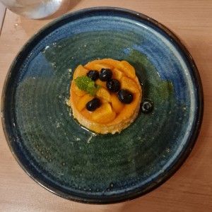 Flan de la casa