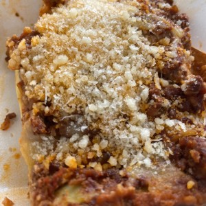 Lasagna de carne
