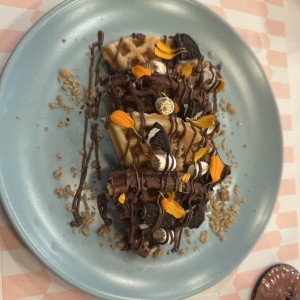 Smore?s waffles