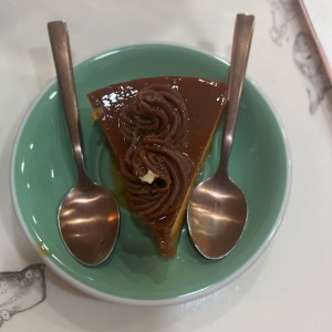 Flan de la casa