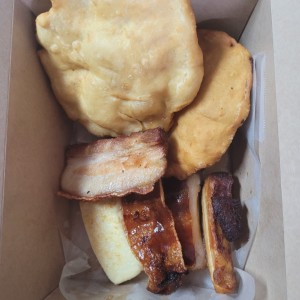 porkbelly con hojaldre