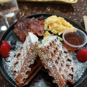 Waffles sencillos