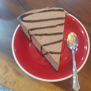 Cheesecake de chocolate