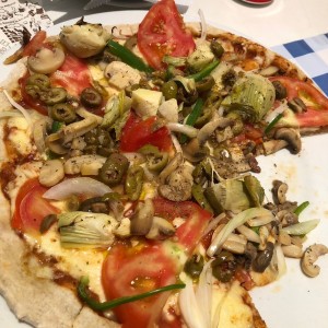 Pizza de vegetales